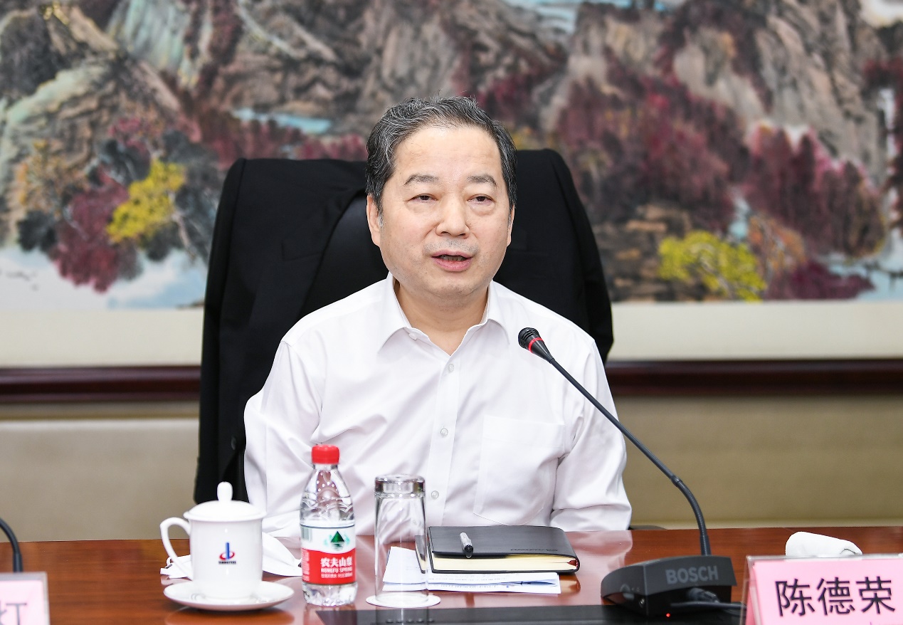 陳德榮在中鋼調(diào)研時強調(diào)：加快推進(jìn)專業(yè)化整合與體系融合，不斷提升戰(zhàn)略價值